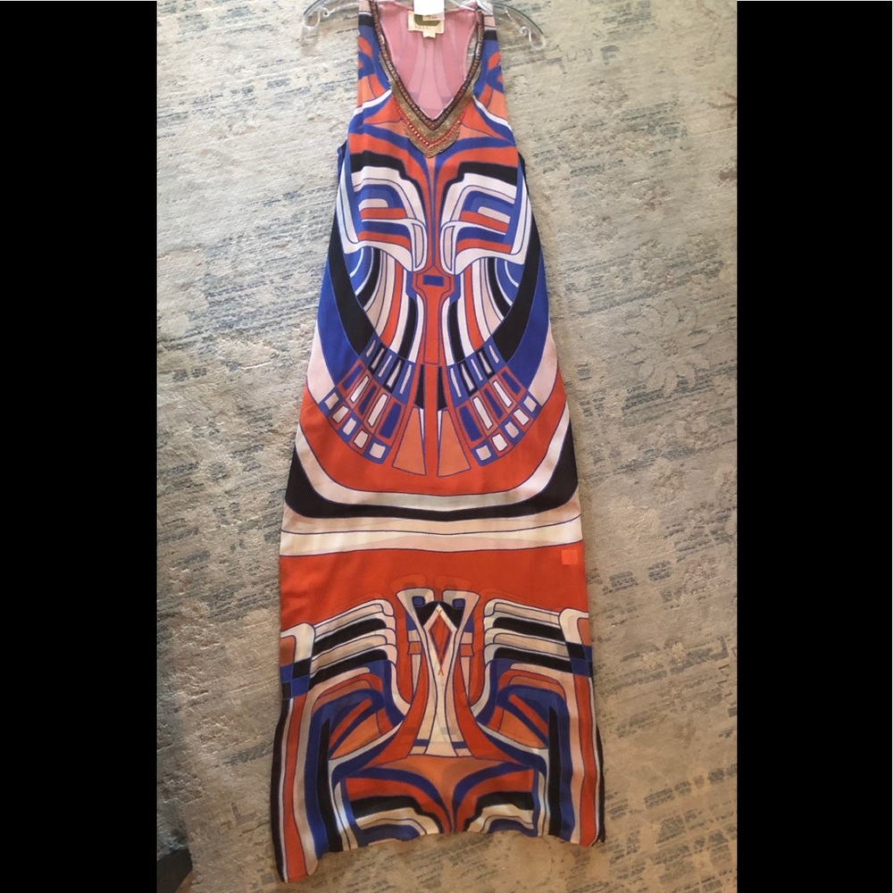 Nicole Miller Artelier silk maxi
